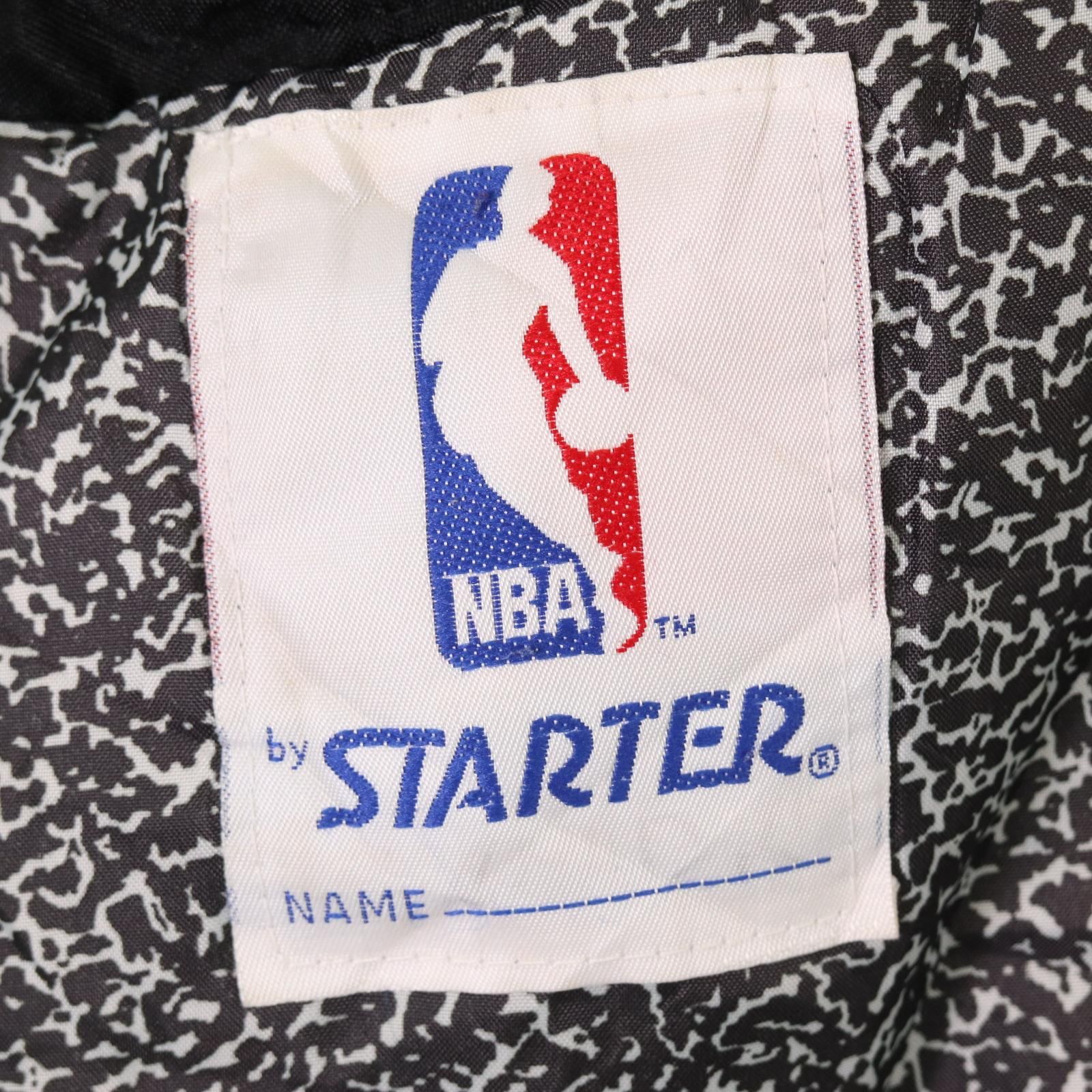 レア！90年代シカゴブルズ中綿ブルゾン/スターター/デカロゴ 90年代 STARTER スターター NBA シカゴ・ブルズ 中綿 ナイロン