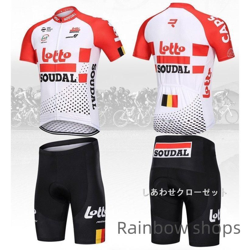 新品未使用】サイクルウエア サイクルジャージ 上下セット 半袖