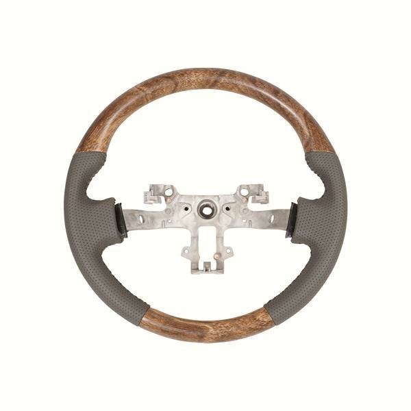 送料無料 エブリイバン DA17V ナチュラルウッド調 ハンドル ステアリング スタンダードグリップ スズキ