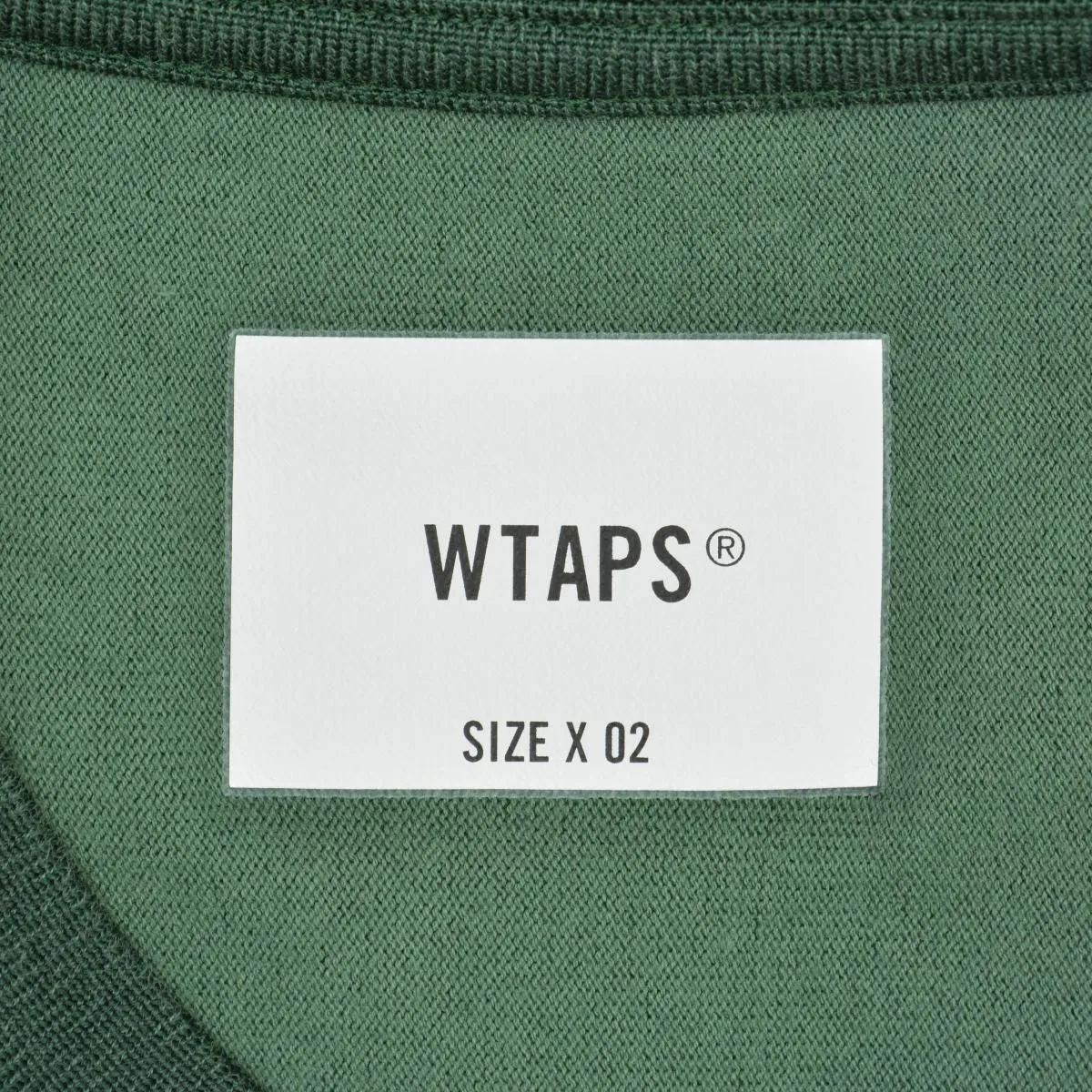 WTAPS】23AW 232ATDT-CSM09 QB / SS / RACO. BRACKETS GREEN半袖T