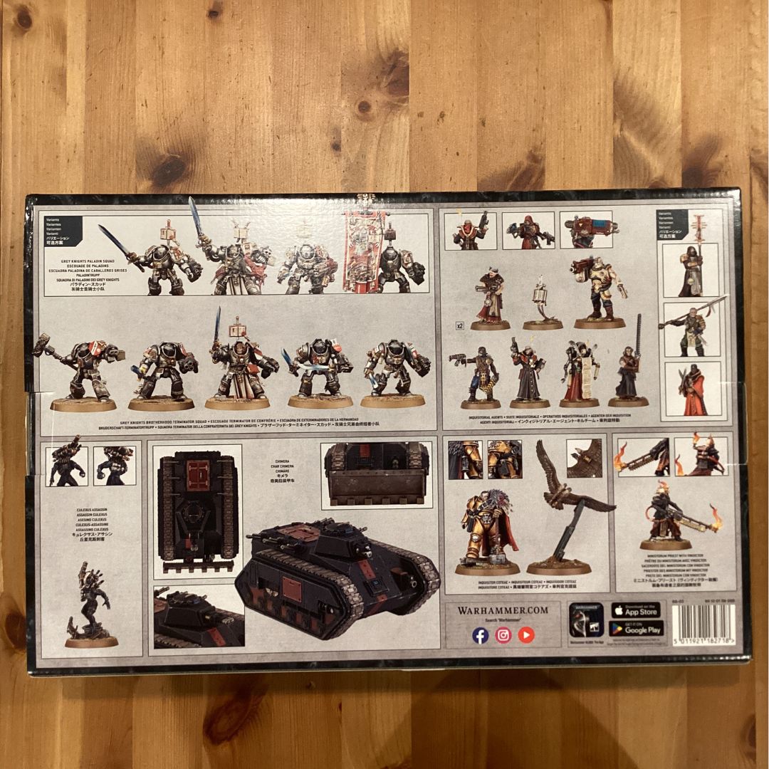 インペリアル・エージェント バトルフォース 鉄槌の団 ORDO MALLEUS  