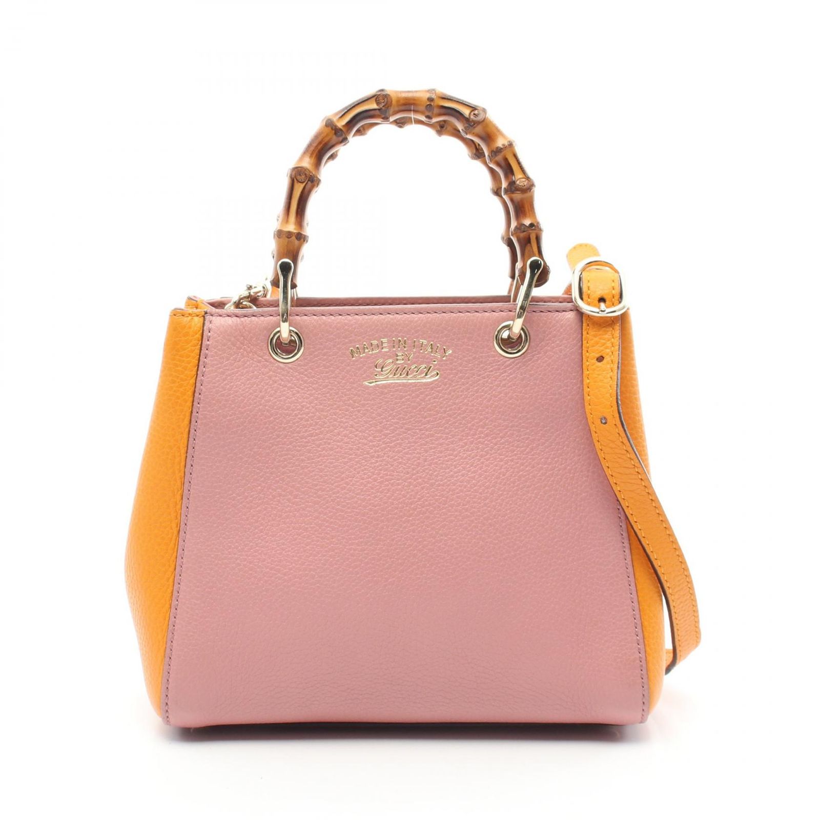 グッチ　バンブー ショッパー　ミニ　レザー 368823 ハンドバッグ 楽天市場】GUCCI グッチ バンブー ミニショッパー 2WAY 368823