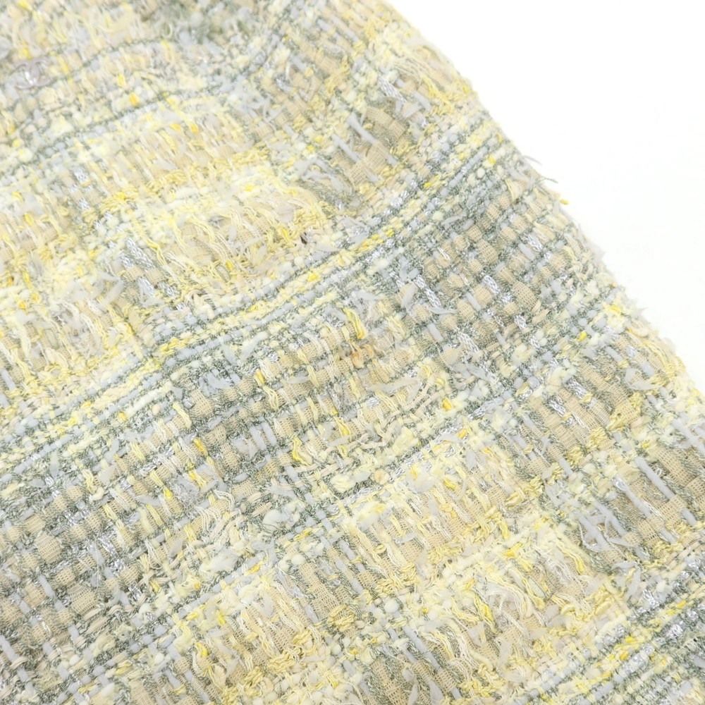 CHANEL レーヨンナイロンコットンウール