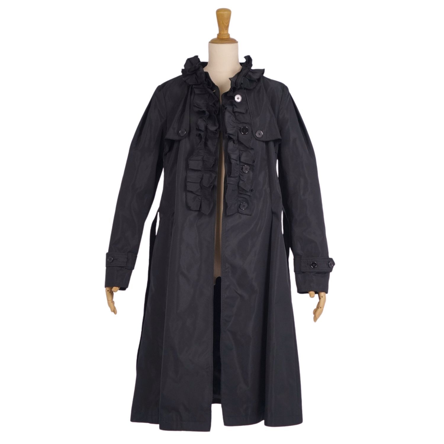 美品 ドルチェ&ガッバーナ DOLCE&GABBANA コート ロングコート ポ