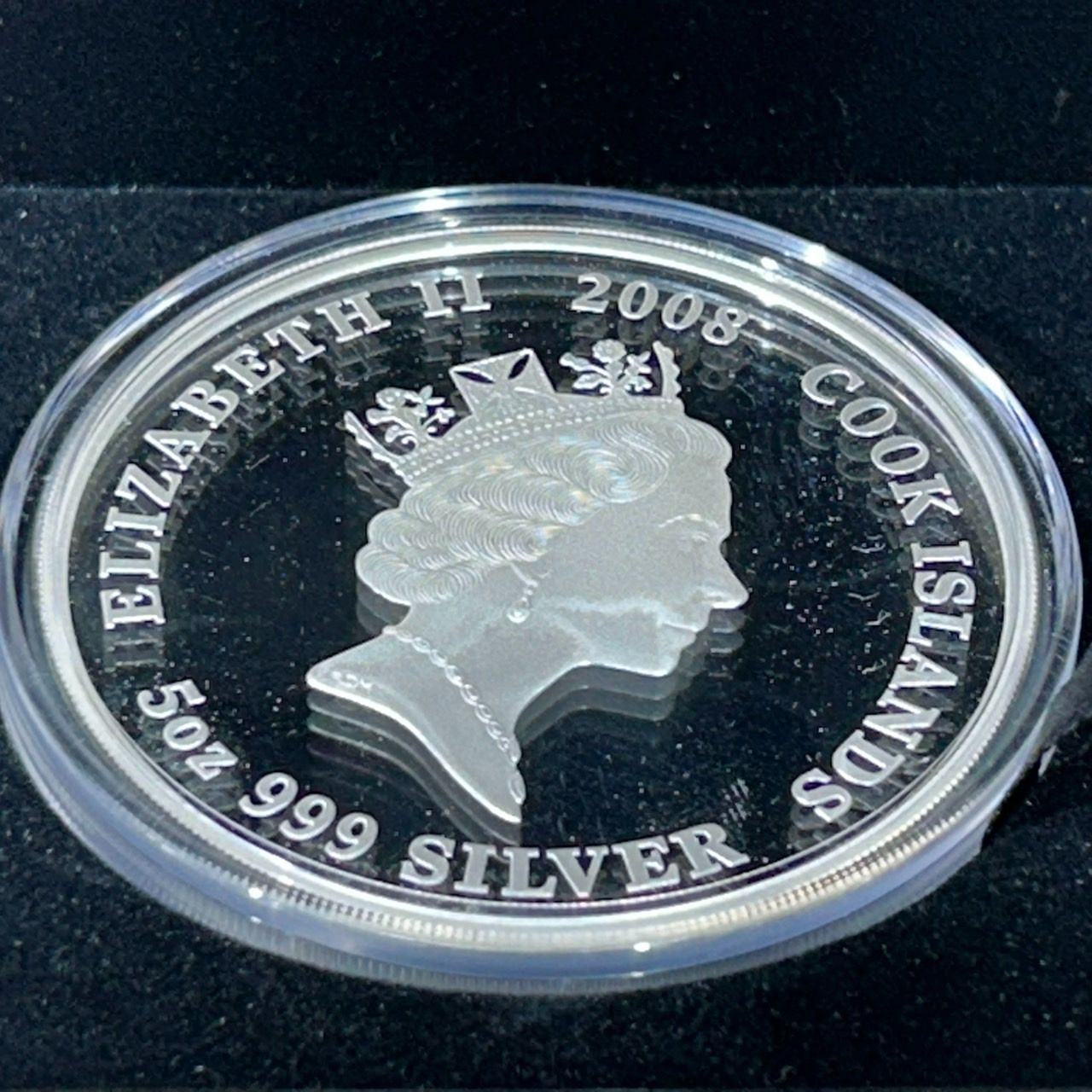 2018年オーストラリア大型銀貨 戴冠65周年記念PCGS PR70 エリザベス女王の記念コイン