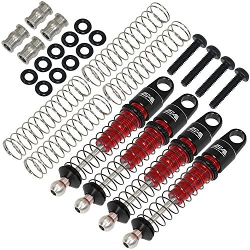 BK/RE SPショックセット:京商 MINI-Z 4X4用(ショックオイル別売)[イーグル模型] [#MINI-Z4X4-18] (BK/RE)