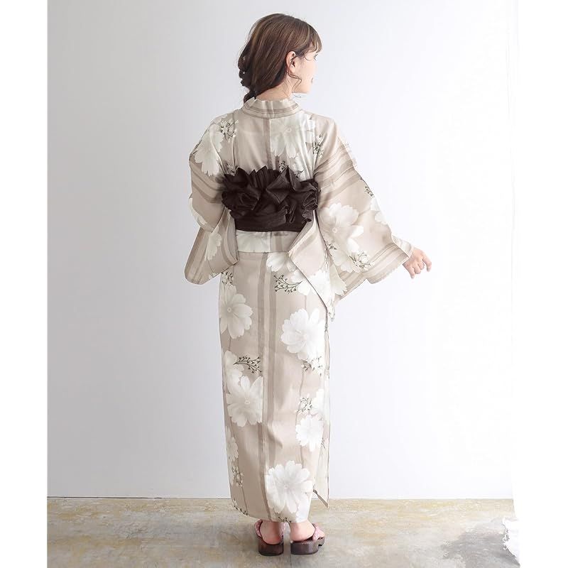 KYOETSU 変わり織浴衣6点セットEG Amazon | [キョウエツ] 浴衣セット 変わり織 生成り 6点セット