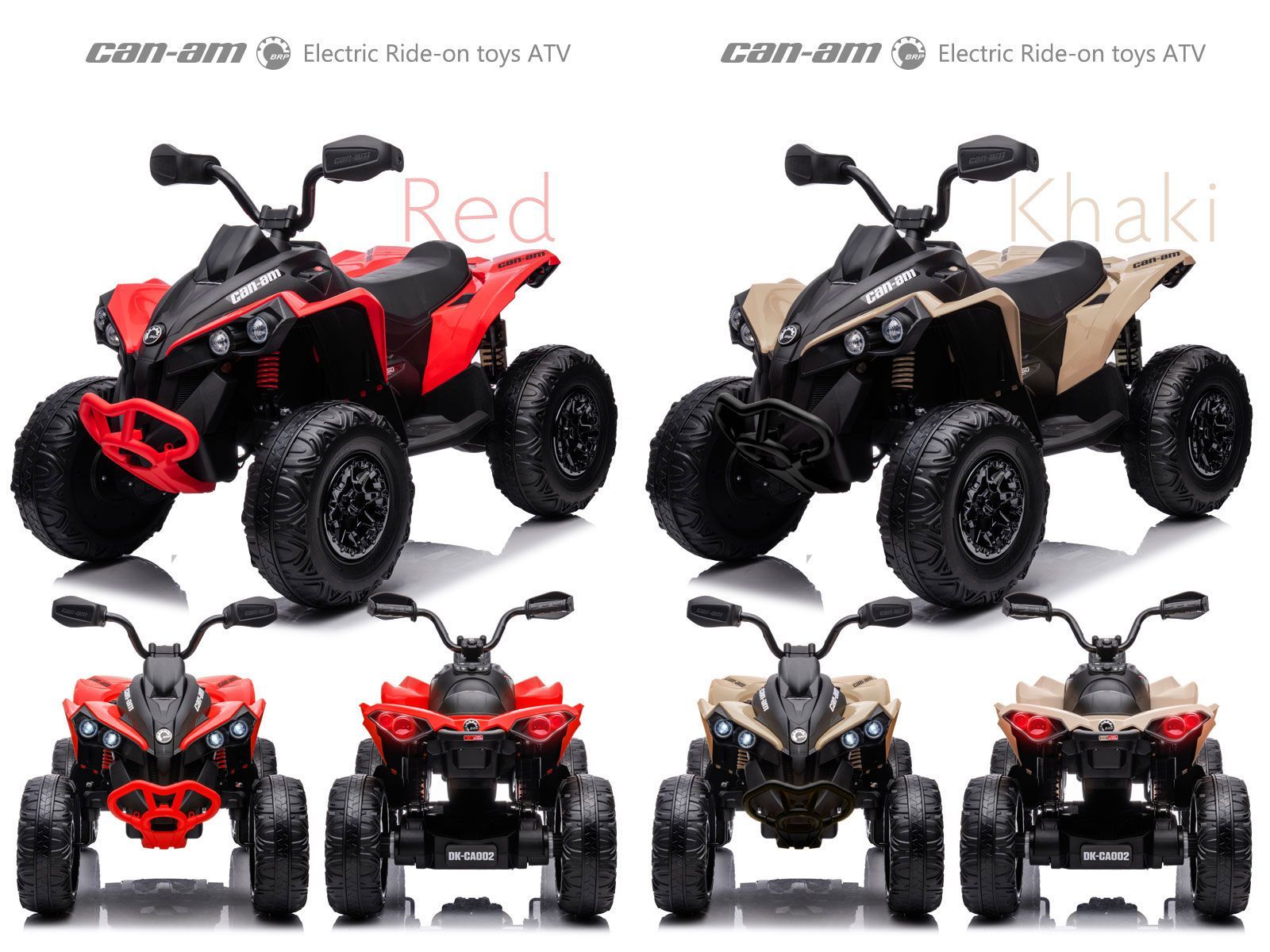 新品】電動乗用玩具 バギー ATV カンナム BRP Can-Am 乗用玩具 - メルカリ