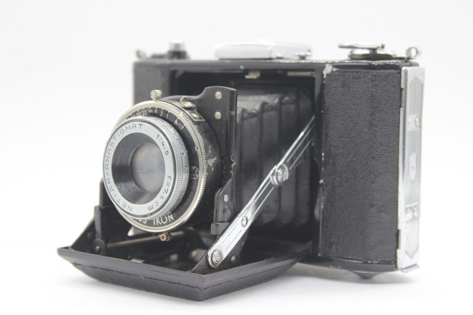 訳あり品】 ツァイスイコン Zeiss Ikon Nettar 7.5cm F4.5 蛇腹カメラ ...