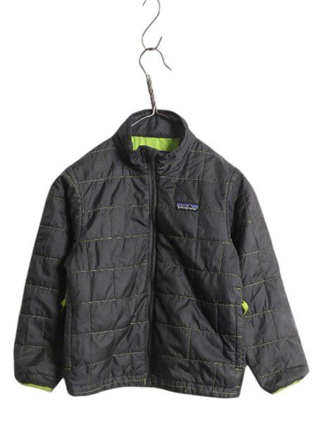 【お得なクーポン配布中!】 パタゴニア ナノパフ ジャケット キッズ XS 110cm 程 16年製 Patagonia 中綿 キルティング ナイロン ブルゾン フルジップ パッカブル 子供