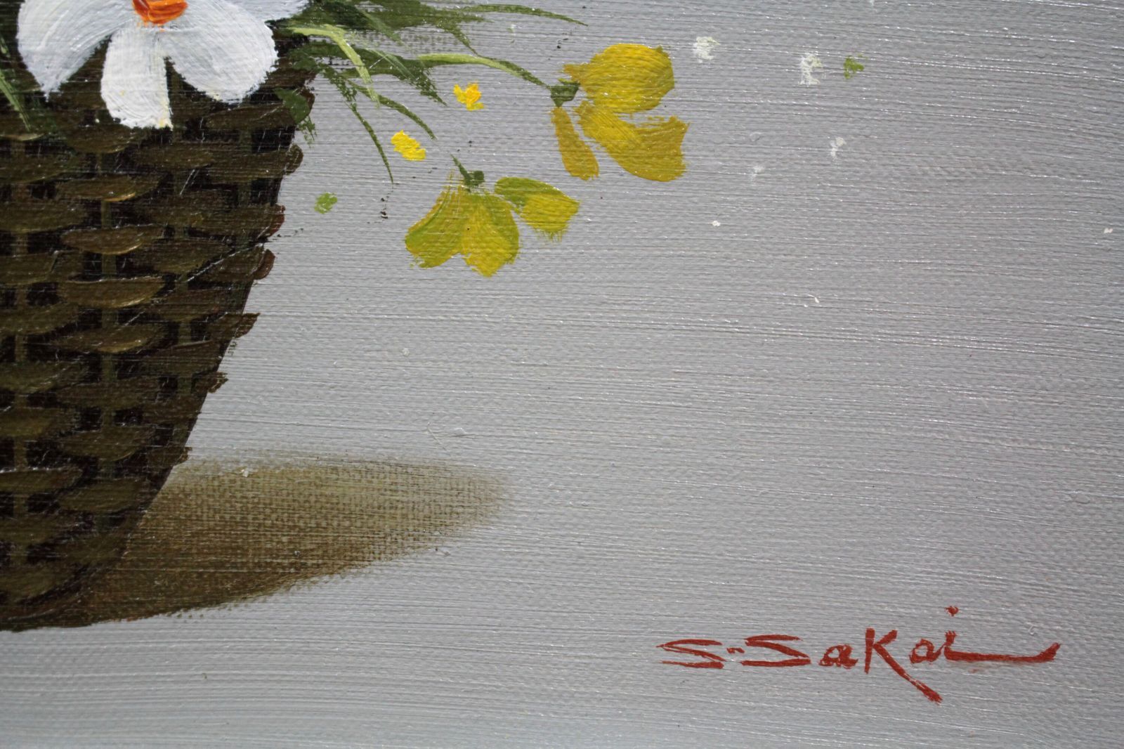 酒井修一郎『コスモス』油彩画【真作保証】 絵画 - メルカリ