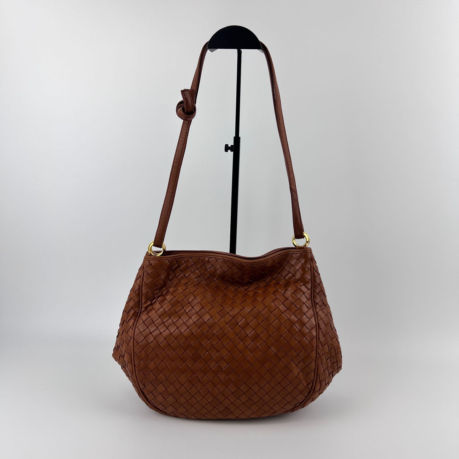 中古】Bottega Veneta ボッテガヴェネタ イントレチャート ショルダー  