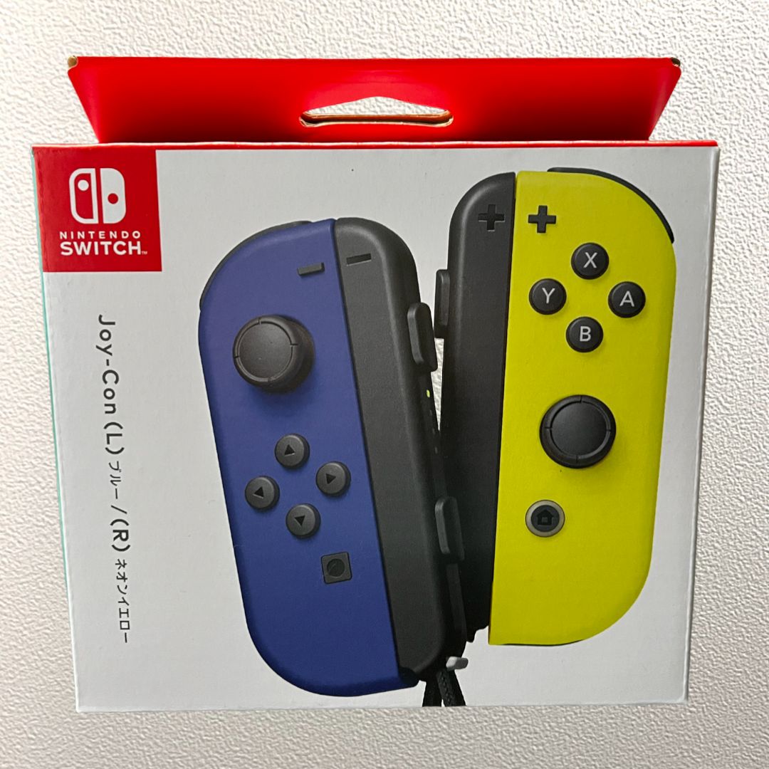 任天堂純正品】Joy-Con(L) ブルー/(R) ネオンイエロー - T market