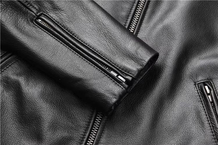 メンズファッションレザージャケット 牛革ジャケット S-M L XL