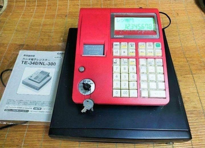 カシオレジスター　TE-340/NL300　フル設定無料　765432 カシオレジスター TE-340/NL300 フル設定無料 290200 - メルカリ