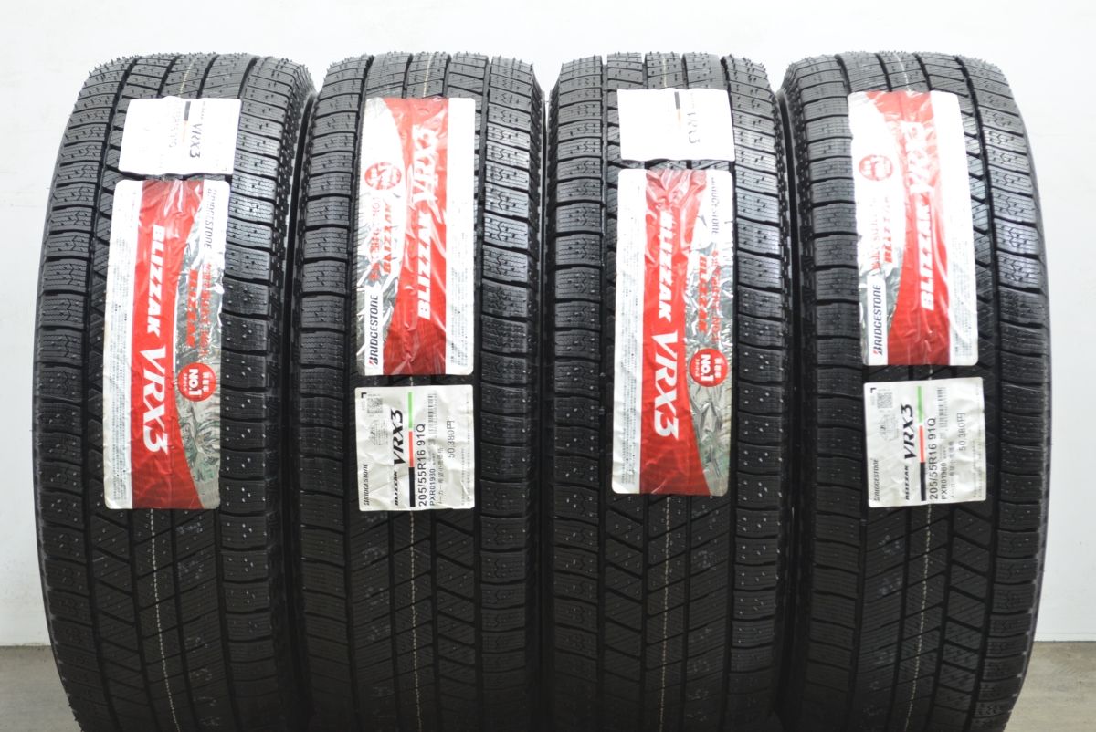 未使用品 2023年製】Weds VELVA 16in 6J +40 PCD100 ブリヂストン 