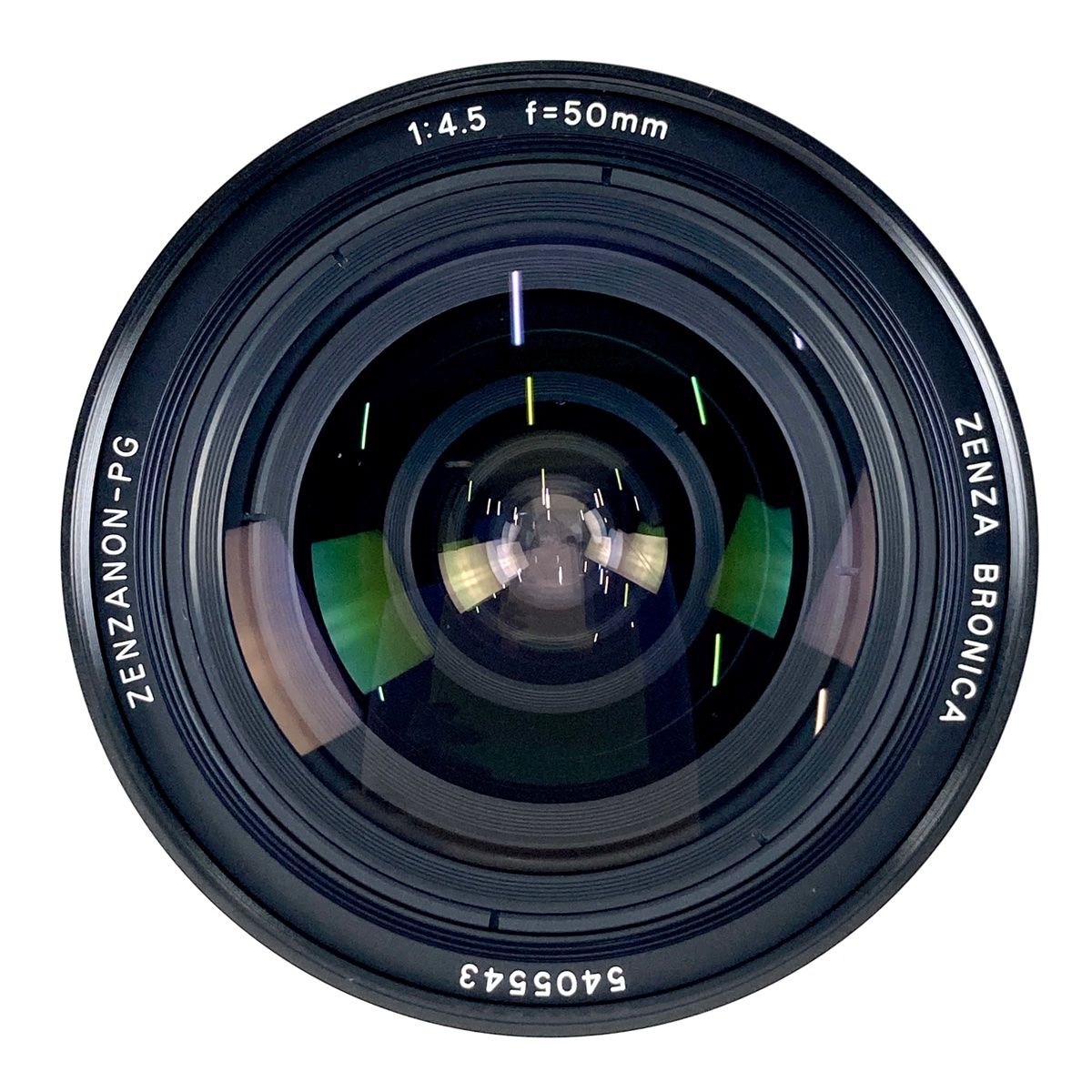 zenzanon PG50 カメラレンズ  ブロニカGS用レンズ F4.5　希少 Exc+5] Zenza Bronica Zenzanon PG 50mm f/4.5 Lens for GS-1