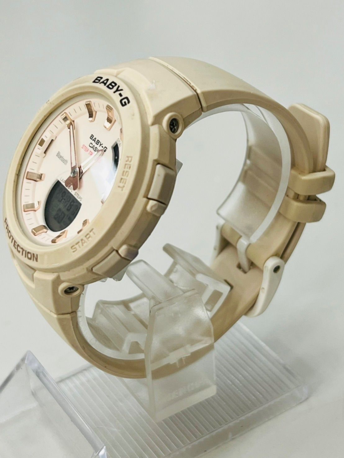 CASIO Baby-G BSA-B100-4A1JF ベージュ