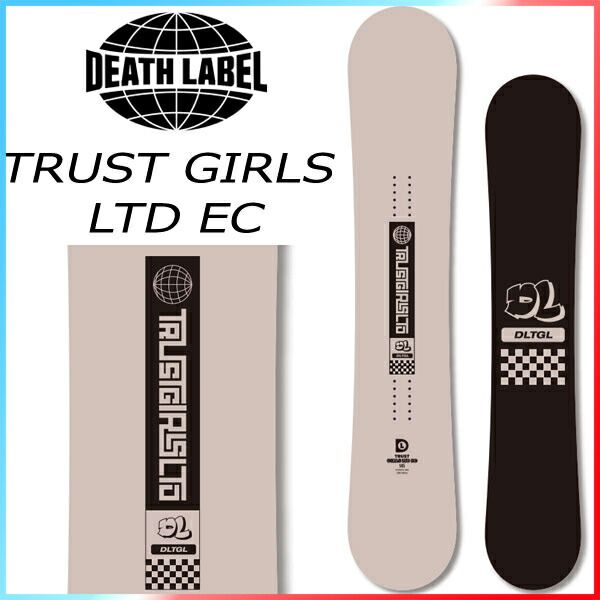 DEATH LABEL TRUST GIRLS LTD EC 139cm スノーボード DEATH LABEL