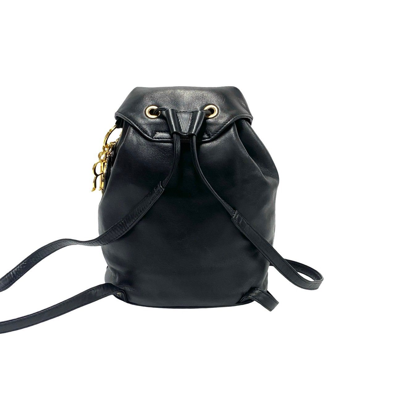 Christian Dior クリスチャンディオール リュック レザー CHRISTIAN DIOR クリスチャンディオール ロゴ リュック