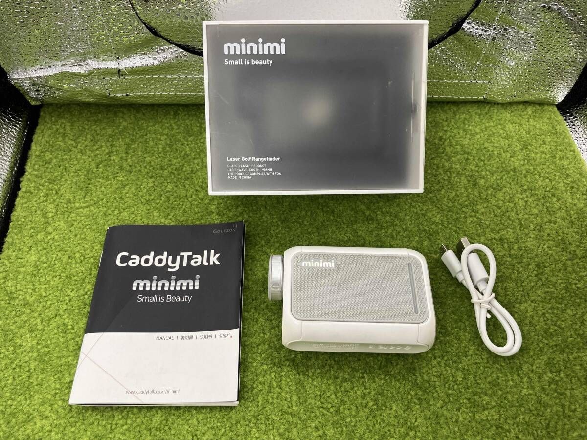GOLFZON Japanゴルフ用 レーザー距離測定器 Caddy Talk minimiキャディ