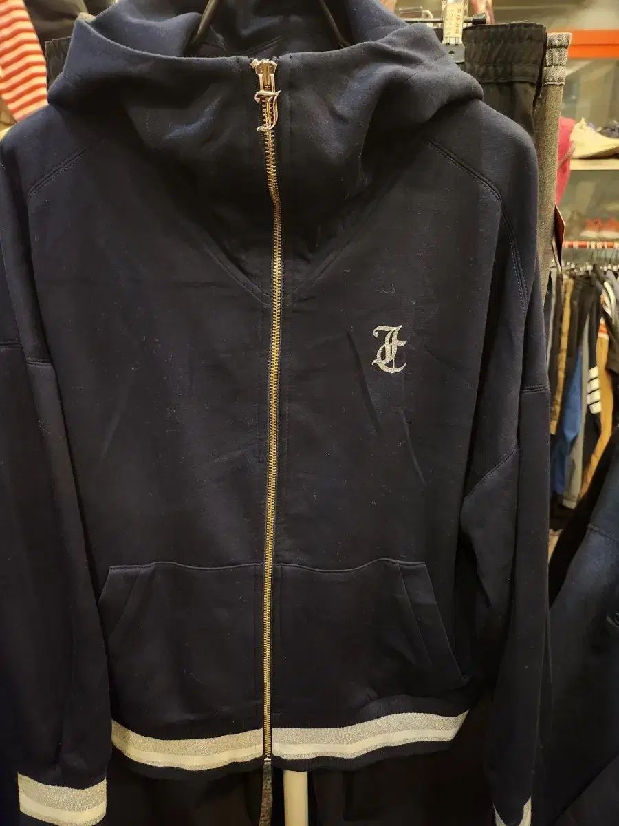 Juicy Couture ネイビー フード ジップアップ セット