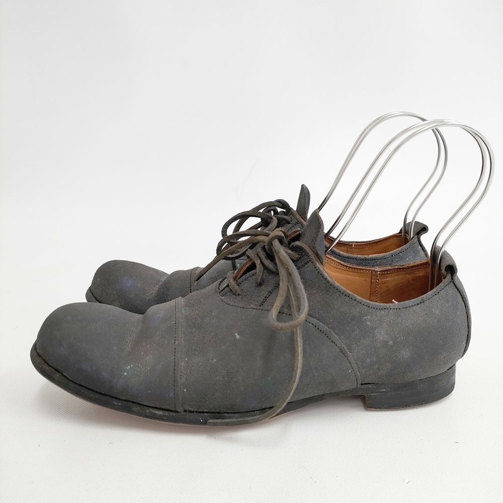 Paul Harnden オックスフォードシューズ ペンキ加工 ペイント レザー