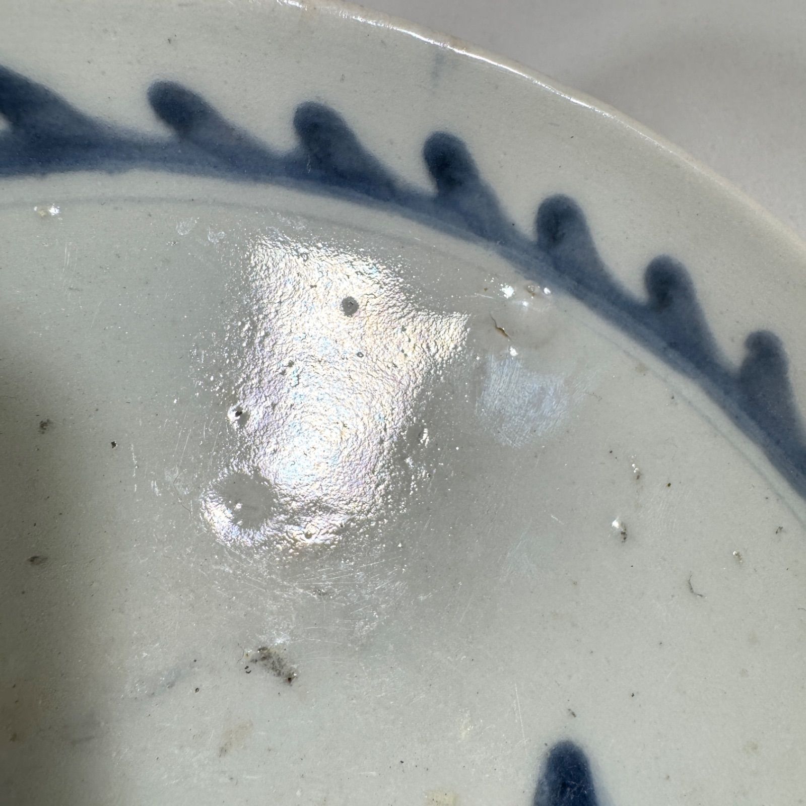 初期伊万里◇染付山水文皿◇古伊万里◇藍九谷◇有田焼◇江戸時代