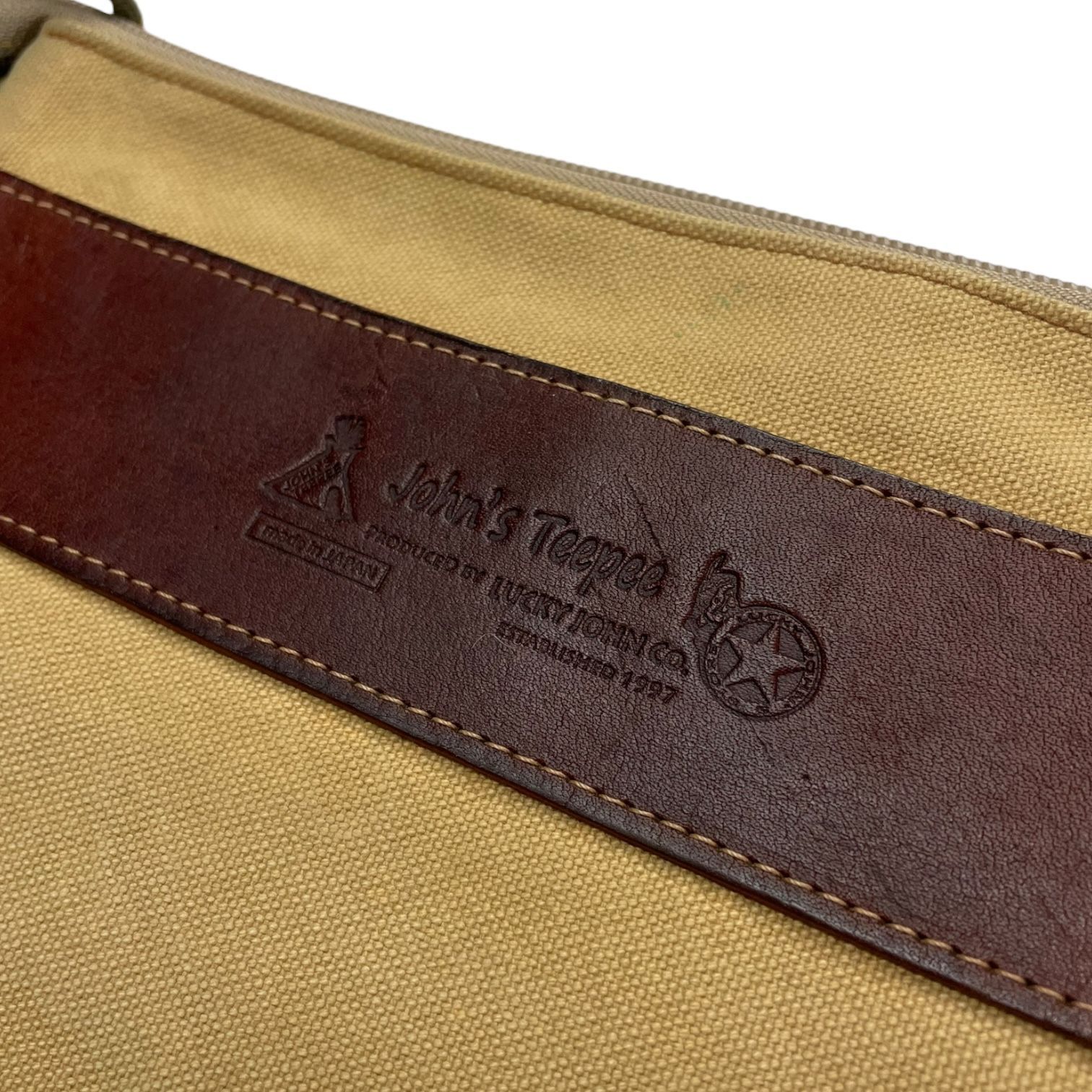 ラッキージョン　チマヨサコッシュ 中古品】JOHN'STEEPEE ジョンズティピ LUCKYJOHN ラッキージョン