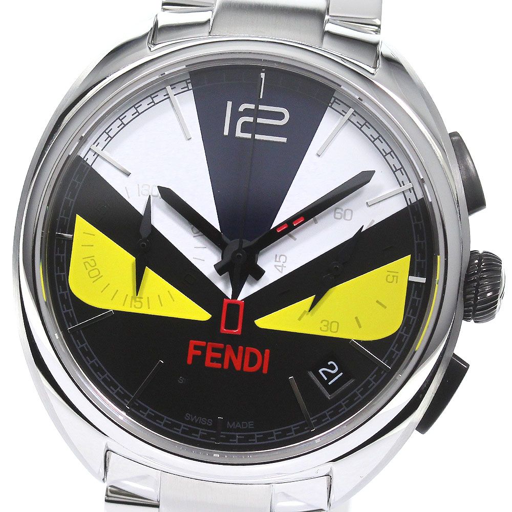 フェンディ FENDI 21200G モンスター バグズ クロノグラフ デイト