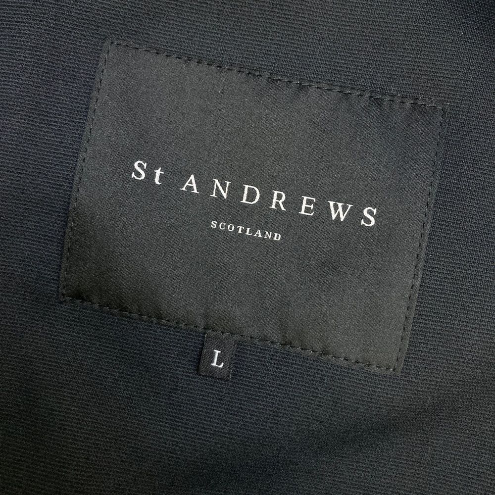 サイズ：L ST ANDREWS セントアンドリュース 2023年モデル フード付 ジップジャケット  ブラック系 [240101498482] ゴルフウェア レディース ストスト サイズ：M ST ANDREWS セントアンドリュース 2023年モデル