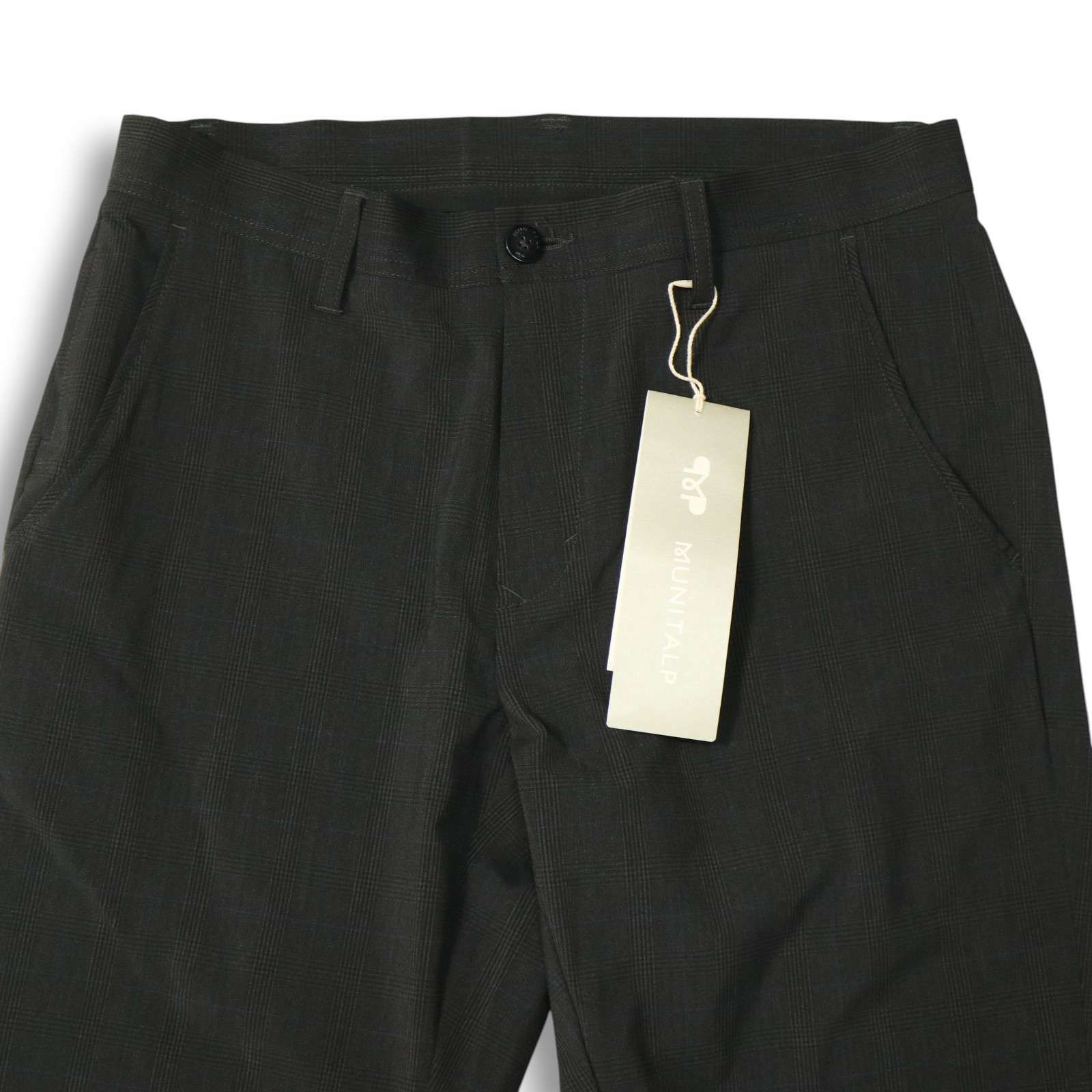 【新品】 MUNITALP ムニタルプ 春夏 吸水速乾 接触冷感★ ドライタッチ ストレッチ チェック パンツ Sz.82　メンズ ゴルフ 新品】 MUNITALP ムニタルプ 春夏 吸水速乾 接触冷感☆ ドライ