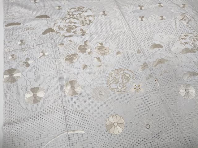 平和屋本店□極上 中国三大刺繍 スワトウ刺繍 汕頭刺繍 総刺繍 訪問着