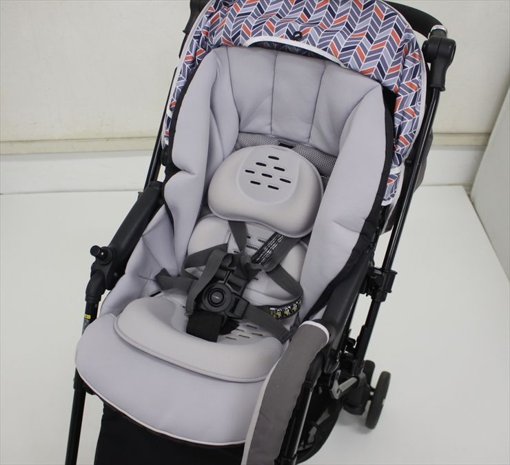クリーニング済　☆綺麗☆　コンビ　スゴカル　オート4キャス　ハイシート　EG スゴカルα 4キャス compact エッグショック HT へリンボングレー