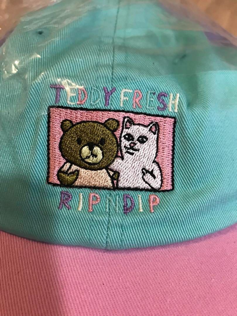 TEDDY FRESH × RIPNDIP キャップ Teddy Fresh x RipNdip Zumiez Men's Color Block Skater