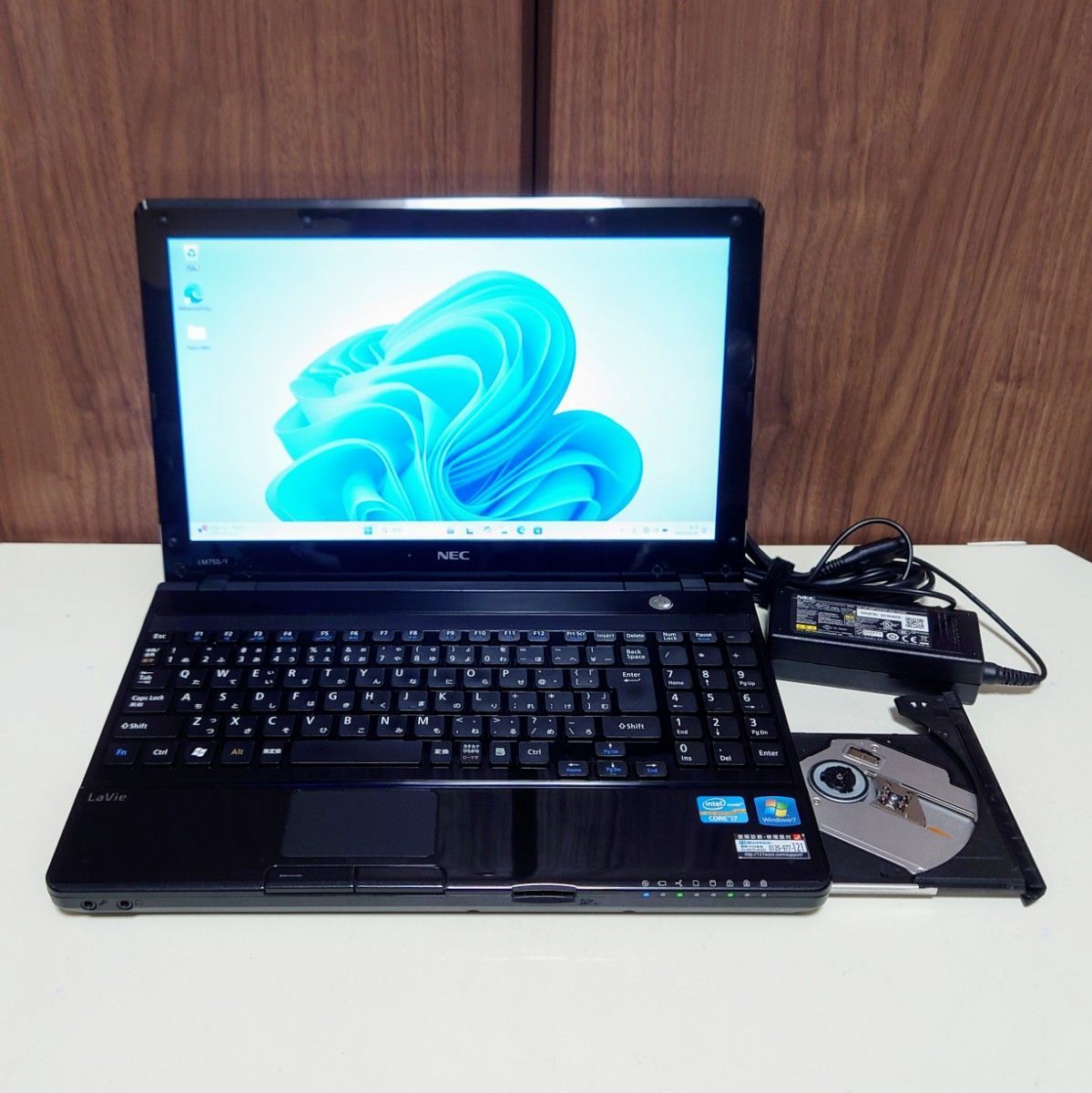 NEC LaVie Corei7 メモリ16GB SSD512GB ブルーレイ DVD Office2024