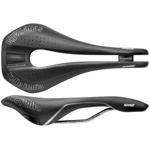 ★ selleITALIA セライタリア NOVUS Endurance SUPER FLOW ノヴァス エンデュランス Ti316 スーパーフロー サドル Carbonio 車用品・バイク用品 中古未使用・未開封品SELLE