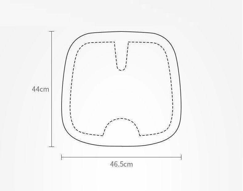 トヨタ TOYOTA 車用クッション　カーシートクッション　お尻座布団　通気性3D ハニカム構造 メッシュ表面 低反発　2個セット レッド