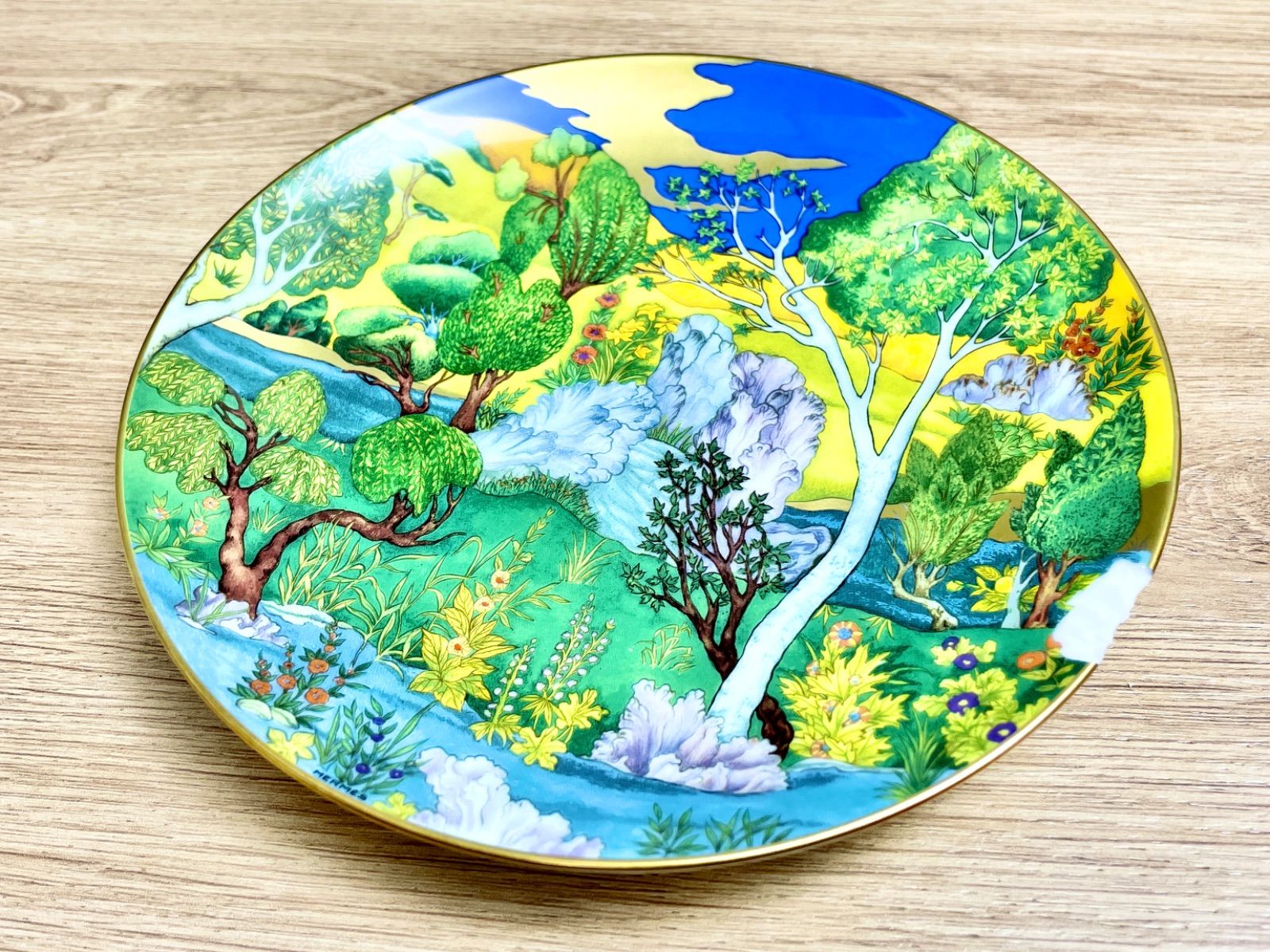 C-11025 HERMES シュヴァルドリアン パンプレート No2 フランス製