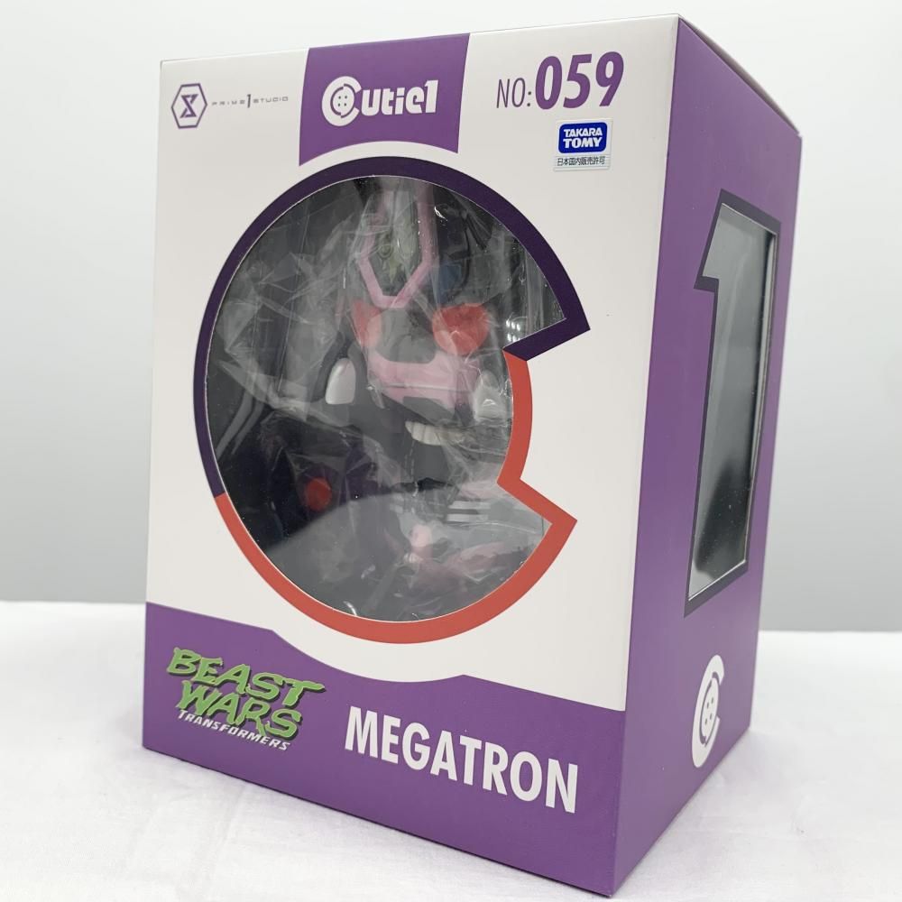 【中古】開封 PRIME1STUDIO プライム1スタジオ ビーストウォーズ 超生命体トランスフォーマー Cutie1 キューティー1 NO.059 メガトロン[17]