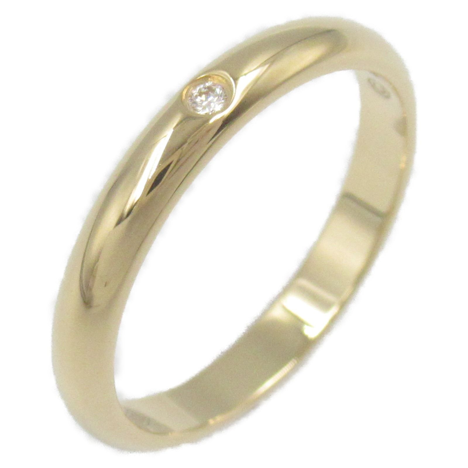 カルティエ CARTIER リング 指輪 1895 ウエディング リング 1PD B4057648 K18 イエローゴールド ダイヤモンド 1895 ウエディング リング 1PD レディース Used A
