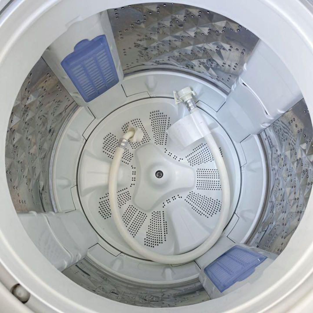 取付無料！パナソニックインバーター搭載高性能おしゃれブラウン8kg