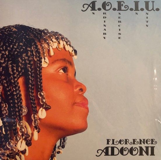 非売品 独LP Florence Adooni A.O.E.I.U. (An Ordinary Excercise In アート・デザイン・音楽