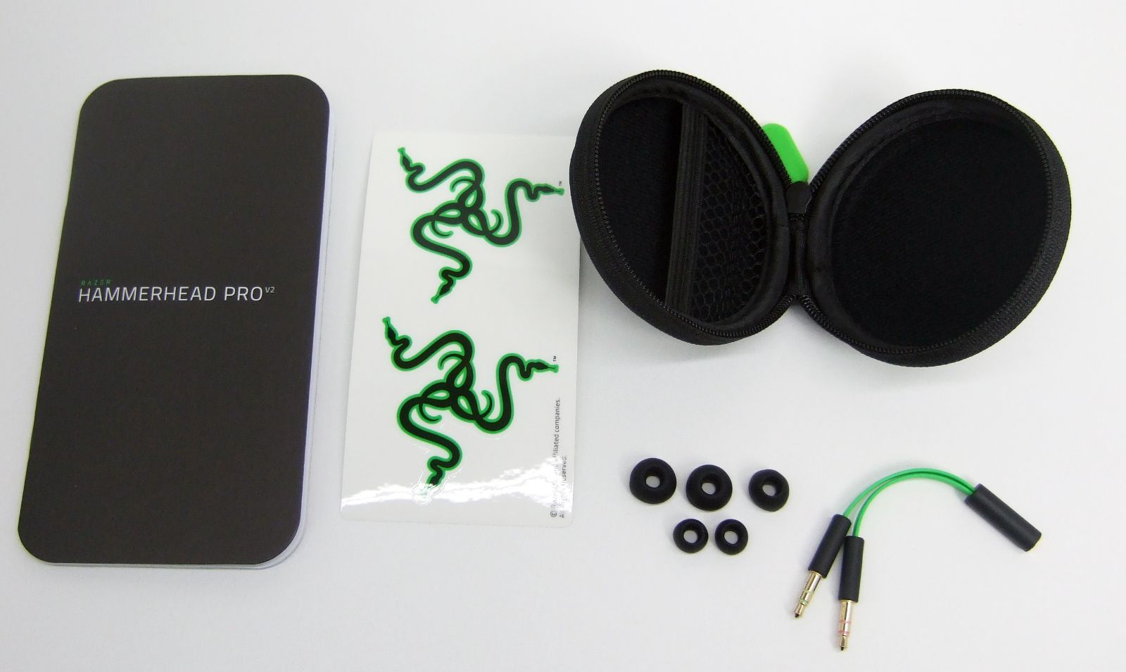 Razer Hammerhead Pro V2 マイク付きゲーミングイヤホン 有線イヤホン