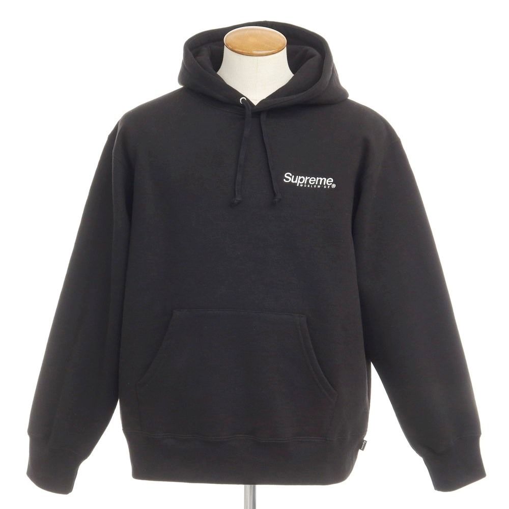中古】【未使用】シュプリーム Supreme 2023年春夏 Worldwide Hooded 