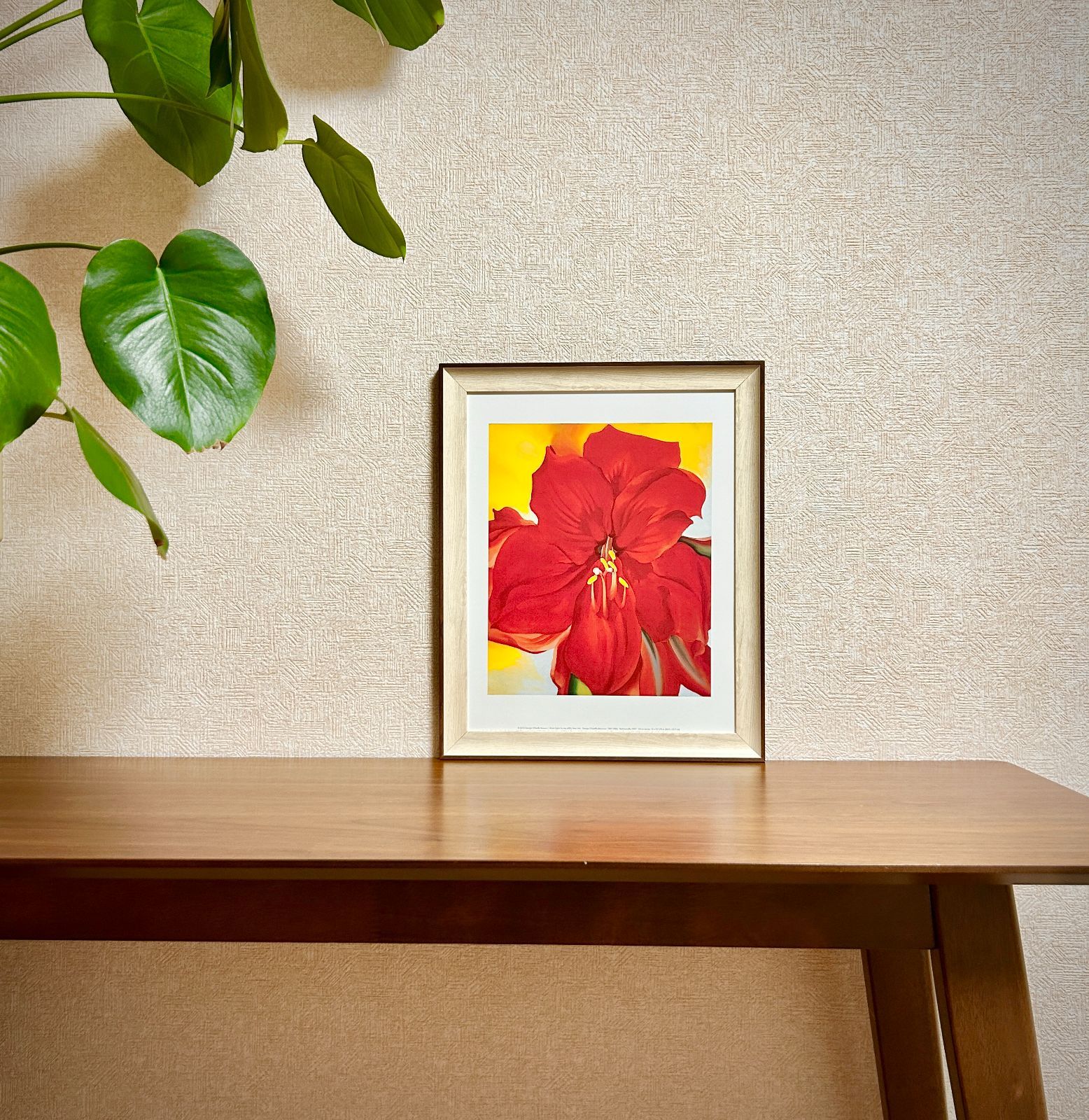 専用 ia O'Keeffe アートポスター フレーム付き２点 専用 Georgia O'Keeffe アートポスター フレーム付き2点