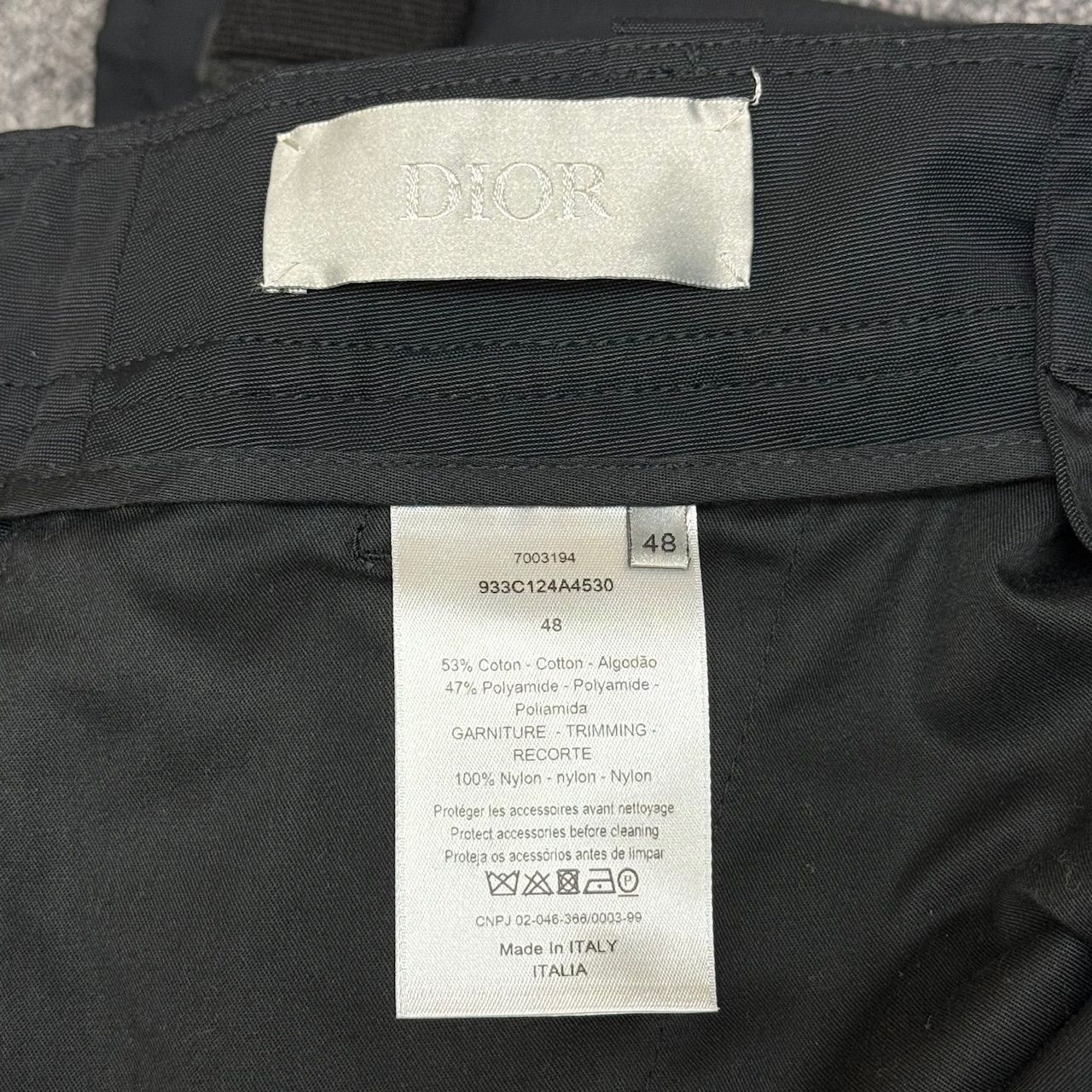 国内正規 Christian Dior 19AW ローラーコースターバックルカーゴ
