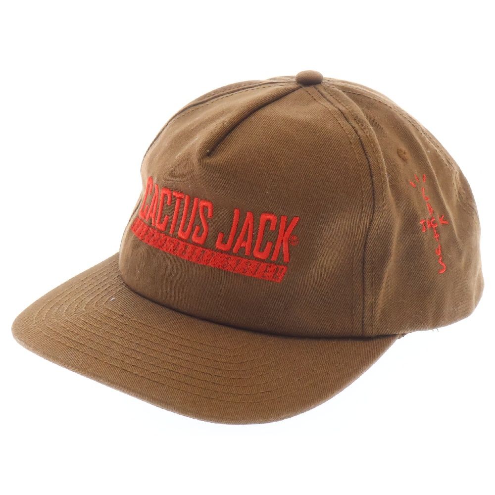 Cactus Jack (カクタスジャック) Logo Snap Cap ロゴ刺繍 スナップ 