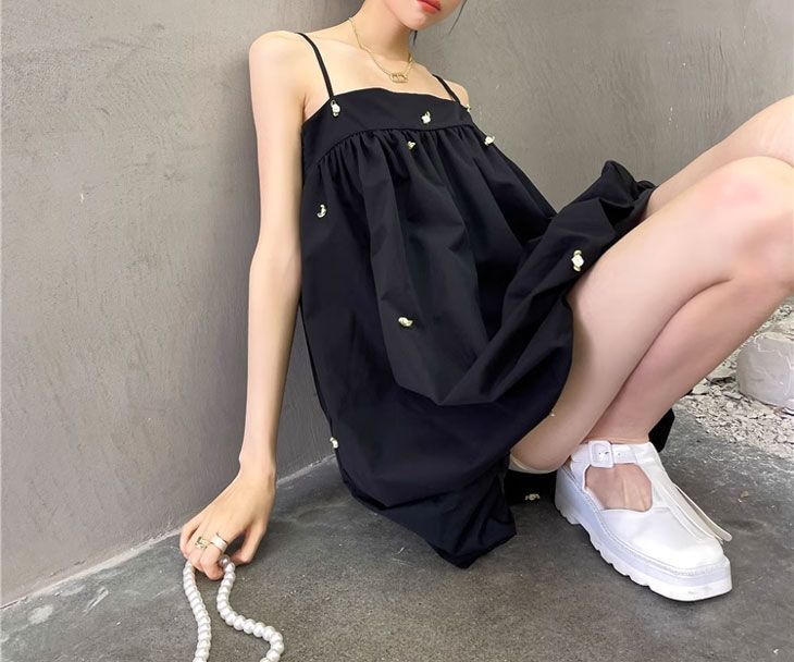 花柄 ワンピ