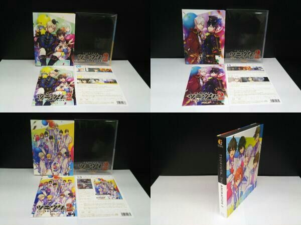 アニメBlu-ray　Disc　不備有)ツキウタ。THE ANIMATION2 全7巻セット(状態：エンドカード柄ポストカード欠品) Blu-ray／DVD -「ツキウタ。 THE ANIMATION2」（通称：ツキアニ